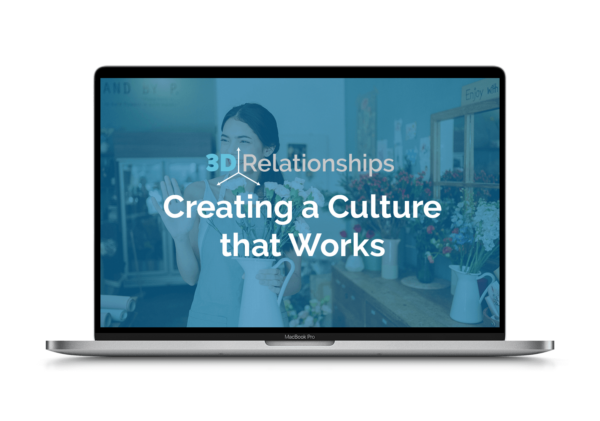 3D Relationships: Creating a Culture that Works